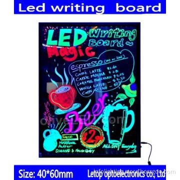Led writing board/Led bill board for night light